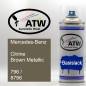 Preview: Mercedes-Benz, Citrine Brown Metallic, 796 / 8796: 400ml Sprühdose, von ATW Autoteile West.